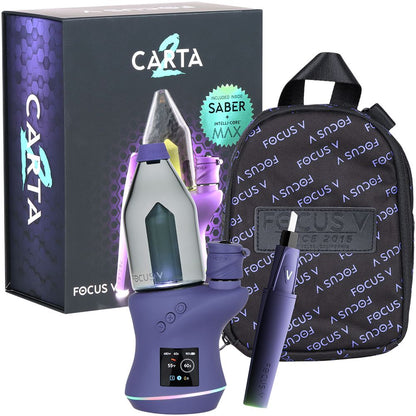 Focus V CARTA 2 eRig MAX Atomizer & Saber Hot Knife Bundle