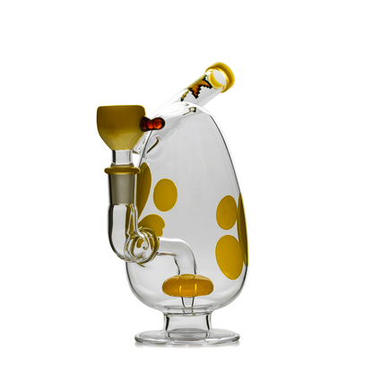 HEMPER - Spotted Egg Bong 7"