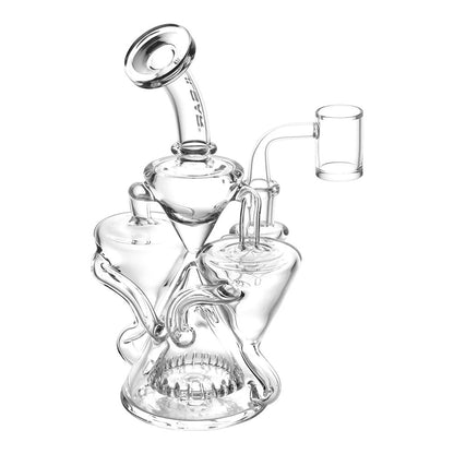 Pulsar Dual Recycler Glass Dab Rig - 7.75" / 14mm F