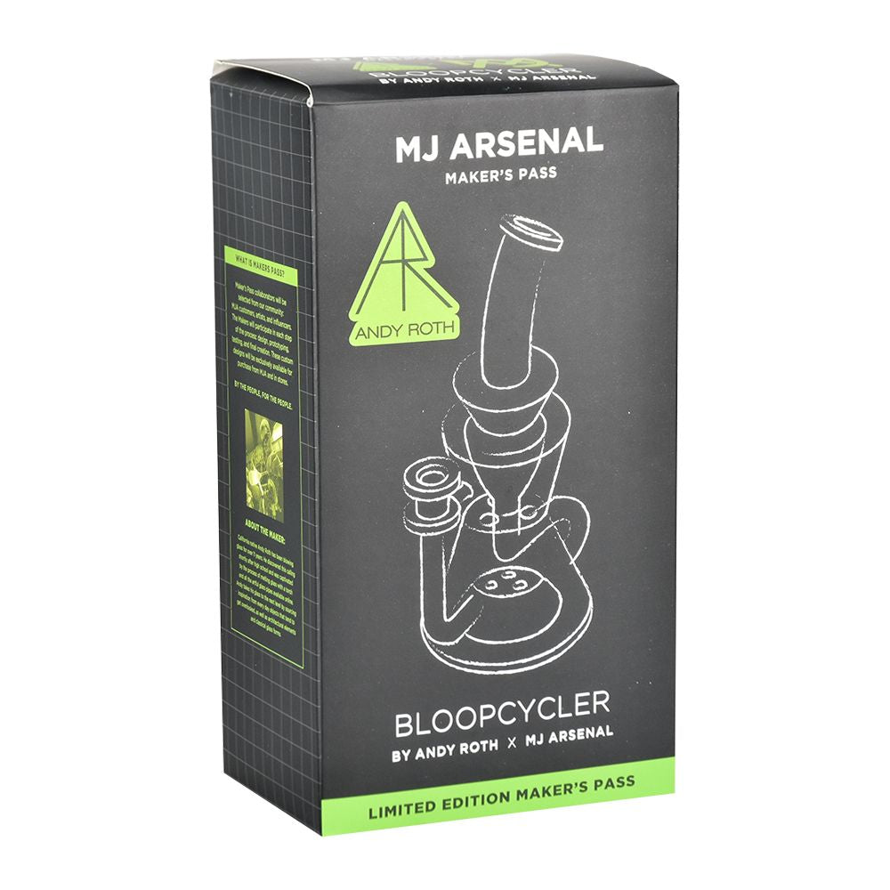 MJ Arsenal Bloopcycler Glass Dab Rig - 8" / 10mm F