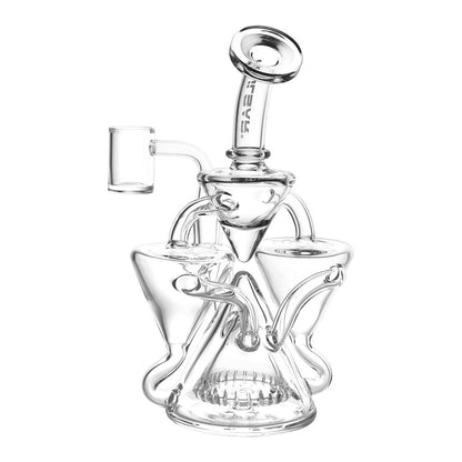 Pulsar Dual Recycler Glass Dab Rig - 7.75" / 14mm F