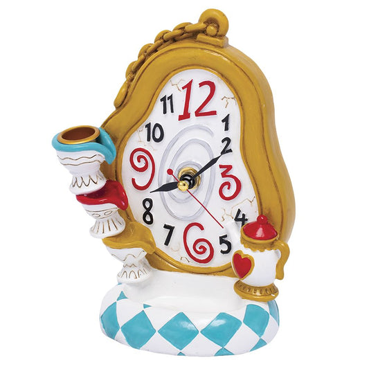 Fujima Melting Clock Backflow Cone Resin Incense Burner - 7"