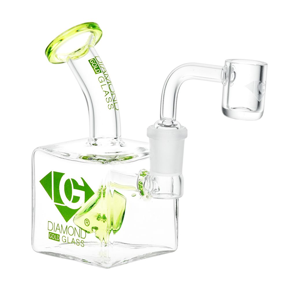 Diamond Glass SP2 Mini Dab Rig - 4.5"/ 14mm F