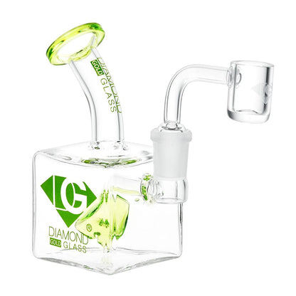 Diamond Glass SP2 Mini Dab Rig - 4.5"/ 14mm F