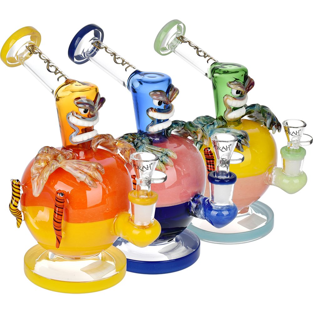 Lookah Glass Evil Apple Water Pipe - 8"