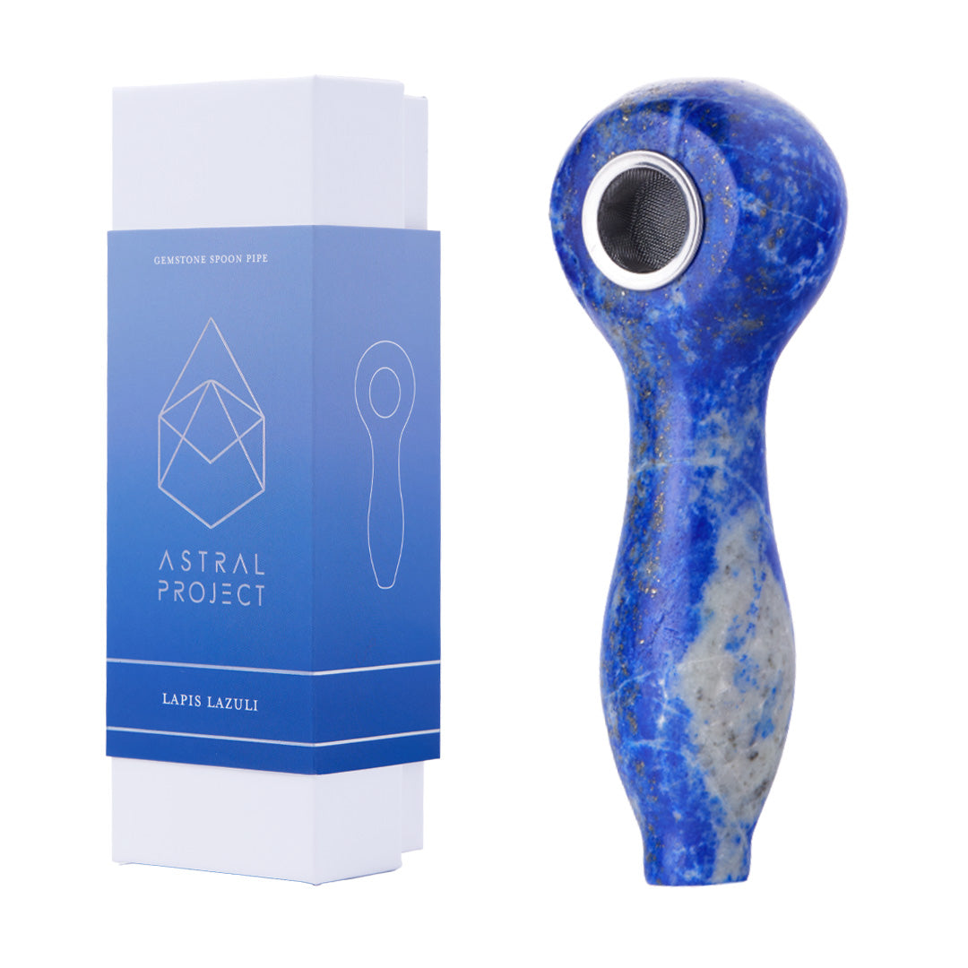 Astral Gemstone Spoon Pipes