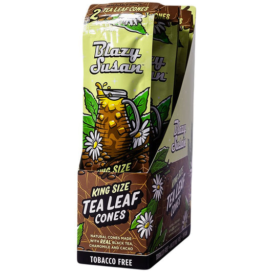 Blazy Susan Tea Leaf Cones- 2pc / King Size 10ct