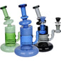 Glass House Two Toned Cylinder Water Pipe - 7.75" / 14mm F