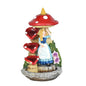 Alice In Wonderland Mushroom Backflow Incense Burner - 7"